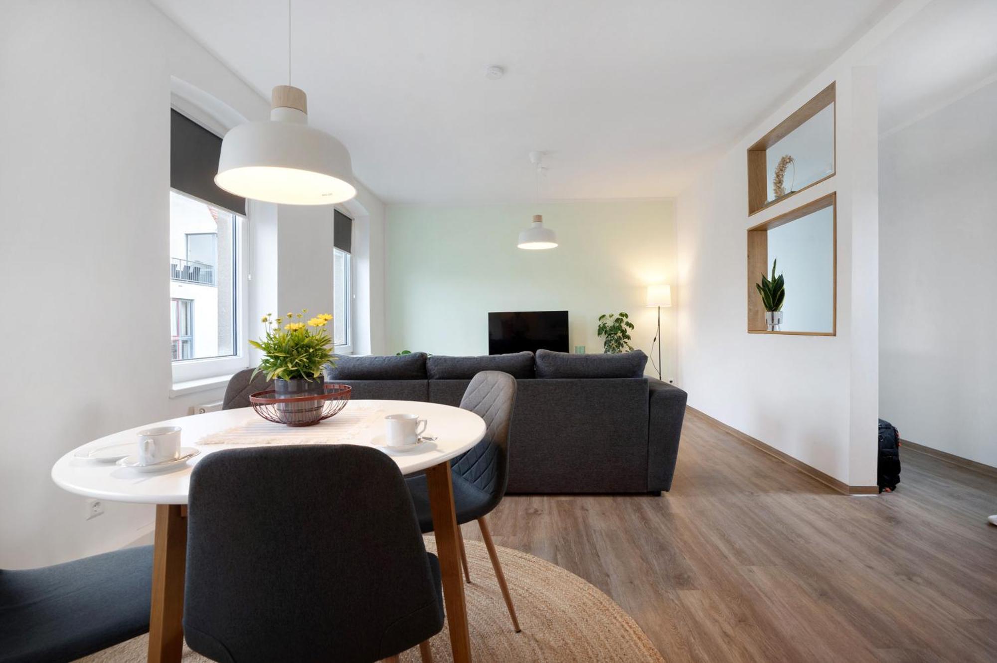 Ferienwohung Finsterwalde Apartment Bagian luar foto